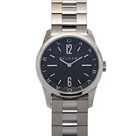 Bulgari-Bvlgari Solotempo ST37S Men's Stainless Steel Watch-Other