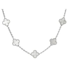 Van Cleef & Arpels-Collier en or blanc Alhambra 10 motifs de Van Cleef & Arpels-Autre