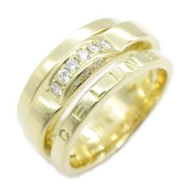 Céline-Celine Diamond Rubis Ring in Yellow Gold-Other