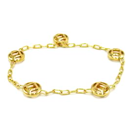 Cartier-Cartier Pasha Grid Charm Bracelet in Yellow Gold-Golden