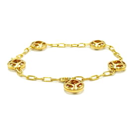 Cartier-Cartier Pasha Grid Charm Bracelet in Yellow Gold-Golden