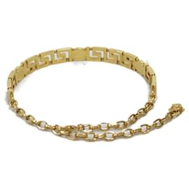 Versace-Colar choker banhado a ouro Versace-Dourado