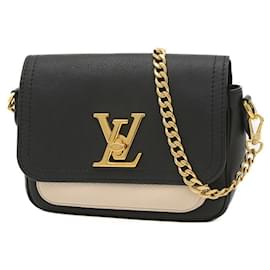 Louis Vuitton-Louis Vuitton Rock Me Tender Chain Handbag-Black,Beige