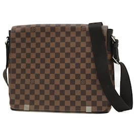 Louis Vuitton-Louis Vuitton Damier District MM NM Shoulder Bag-Damier ebene