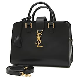 Saint Laurent-Bolso Baby Cabas Saint Laurent-Negro