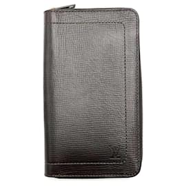 Louis Vuitton-Louis Vuitton Men's Utah Line Zippy Organizer Wallet-Dark brown