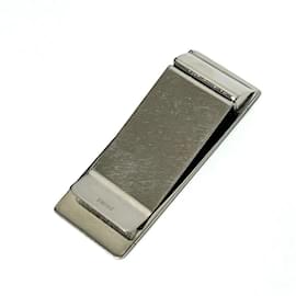 Cartier-Cartier Men's Money Clip Backgammon-Silvery