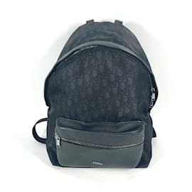 Christian Dior-Christian Dior Black Backpack-Black