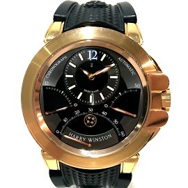 Reloj automático Harry Winston OCEACT44RR024 Negro