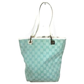 Borsa tote blu Gucci Blu