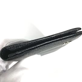 Bulgari-Bvlgari Black Leather Long Wallet-Black