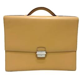 Cartier-Cartier Beige Leather Handbag-Beige