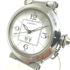 Cartier-Cartier W31055M7 Automatic Wristwatch-White