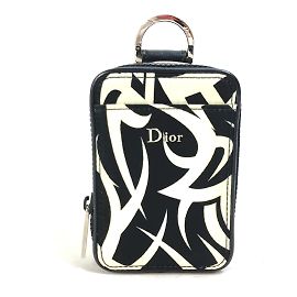 Christian Dior Pochette Bicolore Dior Homme Blanc
