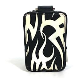Christian Dior-Dior Homme Bicolor Pouch-White