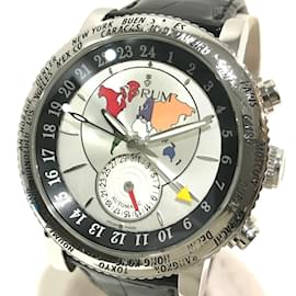 Corum-Corum 983.201.20 Automatic Wristwatch-Silvery