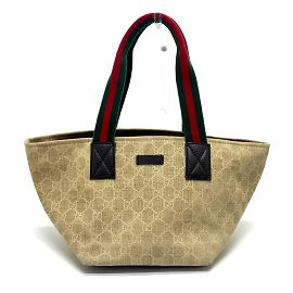 Bolsa de Almoço Gucci Bege GG Bege
