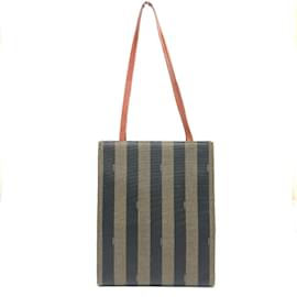 Fendi-Fendi Khaki and Black Tote Bag-Other