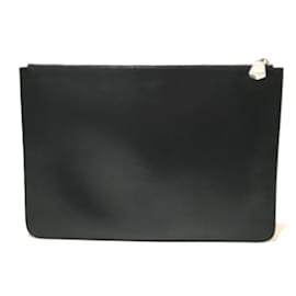 Givenchy-Givenchy Black Leather Clutch Bag-Black