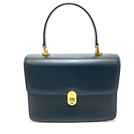 Borsa vintage Gucci in blu navy Blu navy