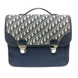 Christian Dior-Christian Dior Trotter 2WAY Backpack-Navy blue