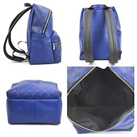 Louis Vuitton-Louis Vuitton Taigarama Discovery Backpack-Blue