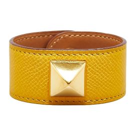 Hermès Hermes Medor Bracelet Bangle Black Golden