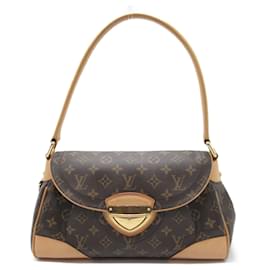 Louis Vuitton-Louis Vuitton Beverly MM Schultertasche-Braun