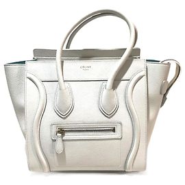 Céline Sac à main Celine 167793 Blanc