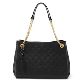 Louis Vuitton-Louis Vuitton Monogram Empreinte Surenne MM Tote Bag-Black