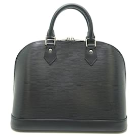 Louis Vuitton-Louis Vuitton Alma PM Handbag-Black