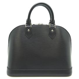 Louis Vuitton-Louis Vuitton Alma PM Handbag-Black