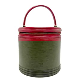 Louis Vuitton-Louis Vuitton Epi Cannes Handbag-Red