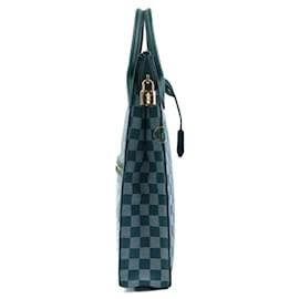 Louis Vuitton-Louis Vuitton Cyan Damier Canvas Handbag-Other