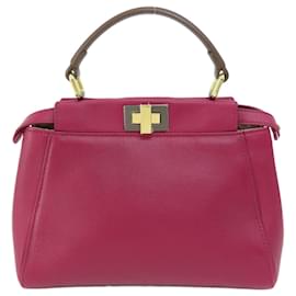 Fendi-Sac à main Fendi Peekaboo-Violet