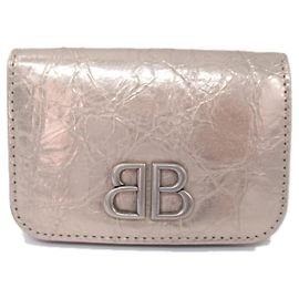 Cartera Tri-Fold Beige Balenciaga Beige