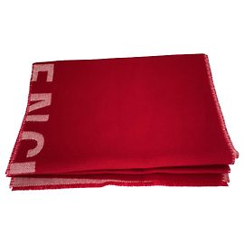 Cachecol de lã vermelho Balenciaga Vermelho
