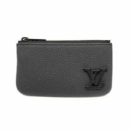 Louis Vuitton-Louis Vuitton Aerogram Pochette Coin Purse-Black