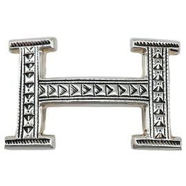 Hebilla de cinturón de plata Touareg Constance de Hermès Otro