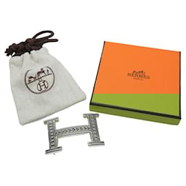 Hermès-Hermes Constance Touareg Silver Belt Buckle-Other