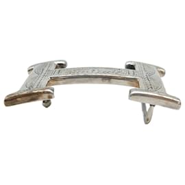 Hermès-Hermes Constance Touareg Silver Belt Buckle-Other