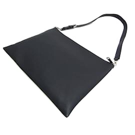 Fendi-Fendi AFTER 7VA604 AMAC F082Q Men's Leather Shoulder Bag-Dark blue