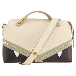 Fendi-Sac à main Fendi Monster By The Way-Blanc