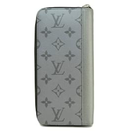 Louis Vuitton-Louis Vuitton M30841 Zippy Wallet Vertical Long-Silvery