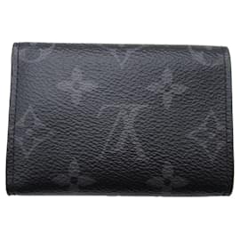 Louis Vuitton-Louis Vuitton Discovery Compact Wallet-Black