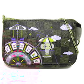 Louis Vuitton-Pochete Acessórios Vivienne Louis Vuitton-Marrom