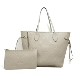 Louis Vuitton-Bolsa tote Neverfull MM da Louis Vuitton-Bege