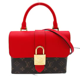 Louis Vuitton-Louis Vuitton Rocky BB Red Brown Coquelicot-Red