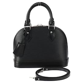 Louis Vuitton-Louis Vuitton Alma BB Handbag-Black