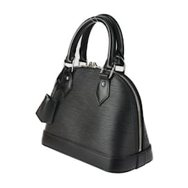 Louis Vuitton-Louis Vuitton Alma BB Handbag-Black